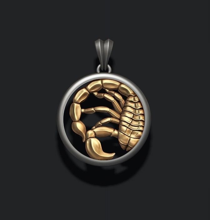 jewellery horoscope signes pack 3D print model_1