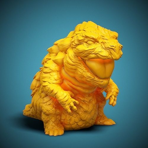Chibi Monster - 02 3D print model