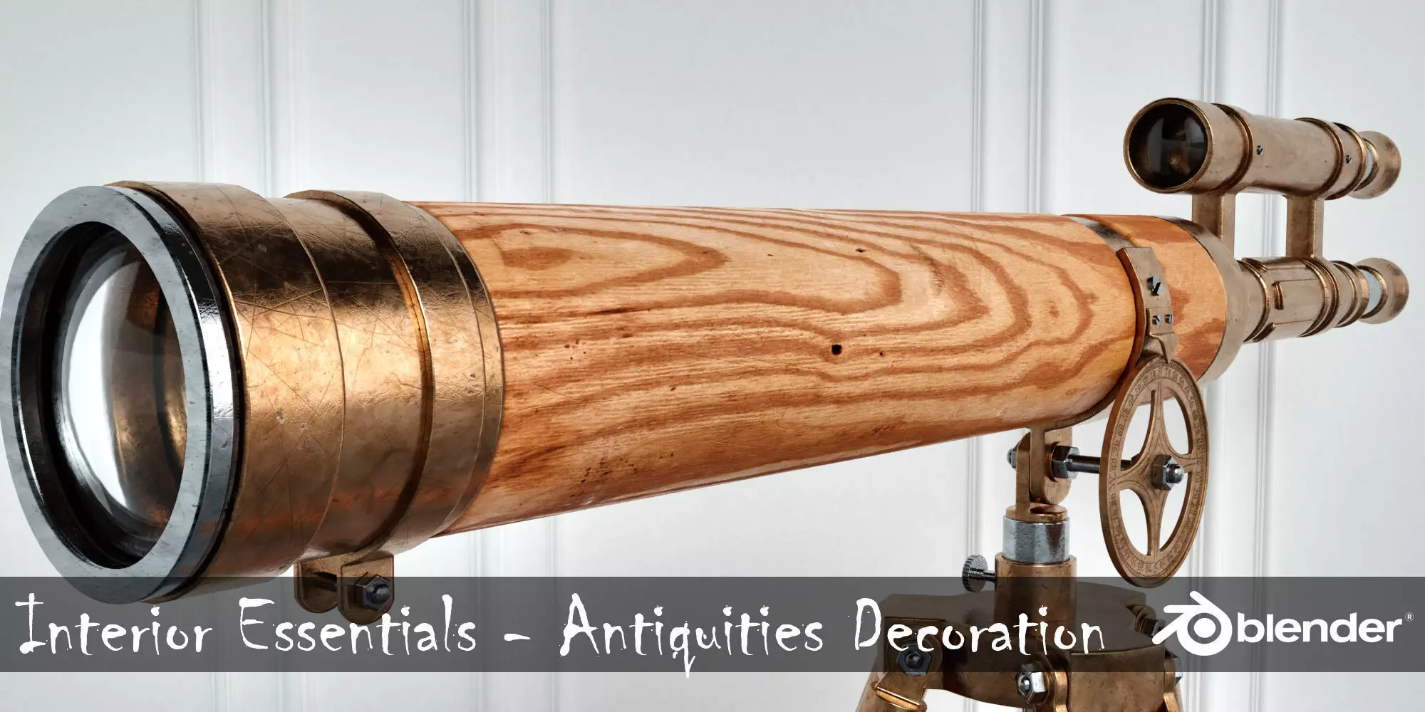 Interior Essentials - Antiquities Low-poly 3D model