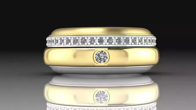 moving ring  3D print model