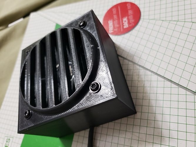 Speaker box and cover  3D print model