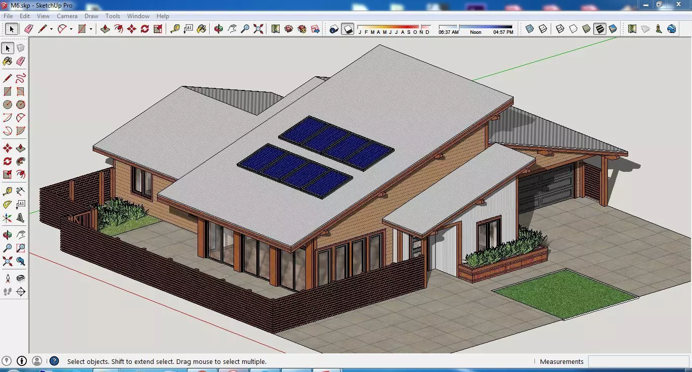 Sketchup Home M6 3D model_0