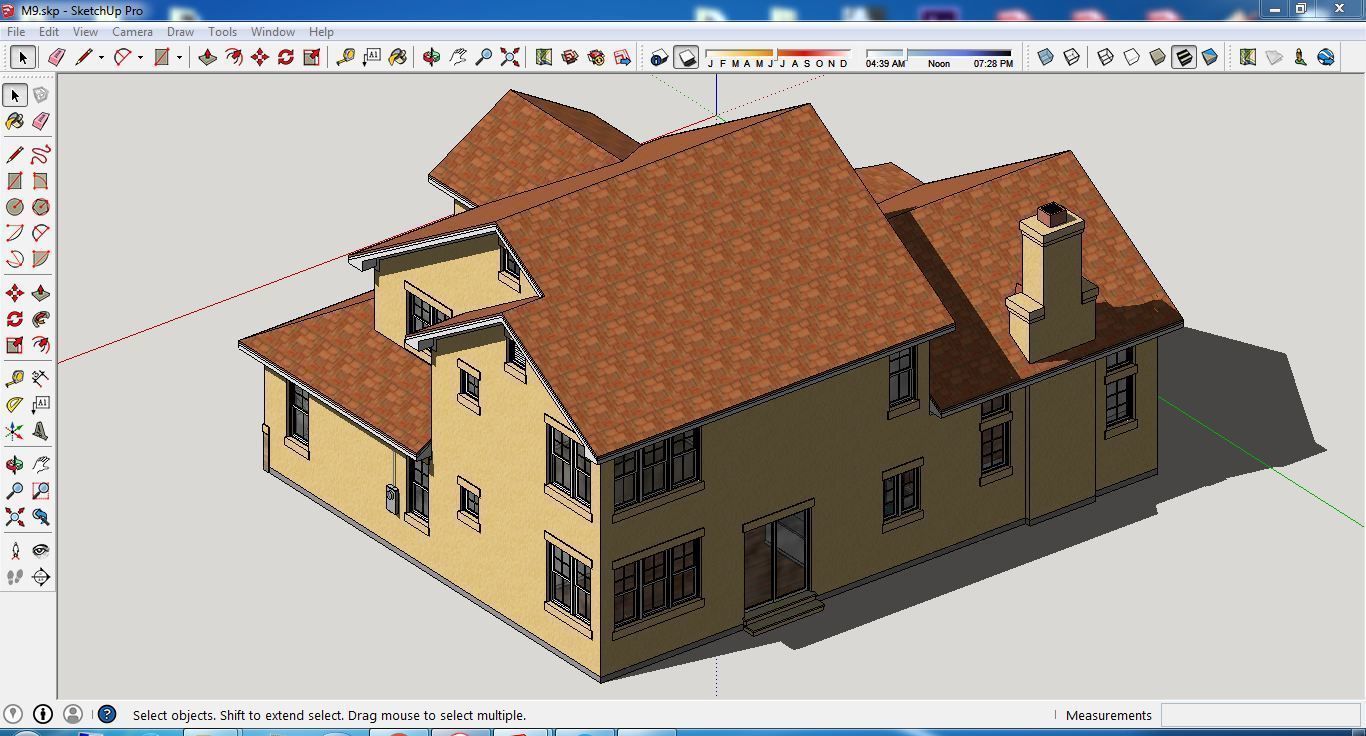 Sketchup Home M9 3D model_1