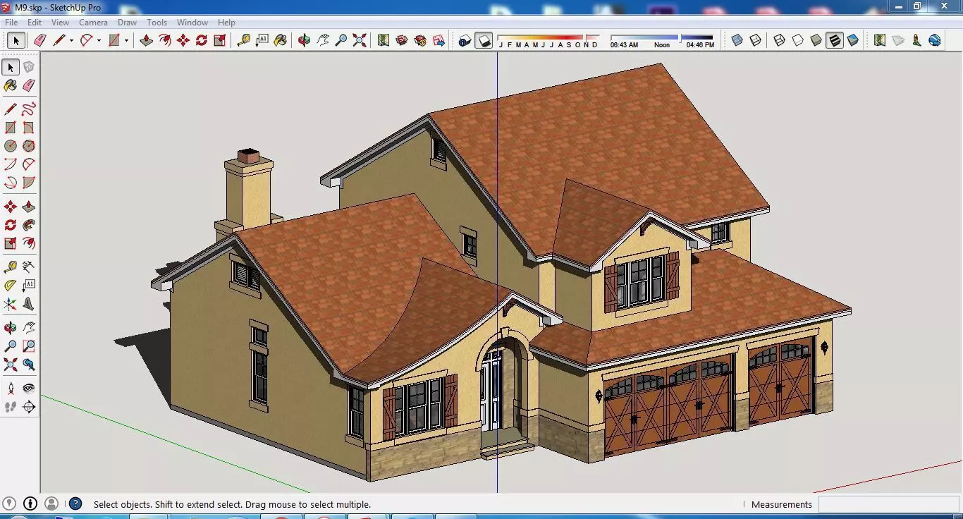 Sketchup Home M9 3D model_0