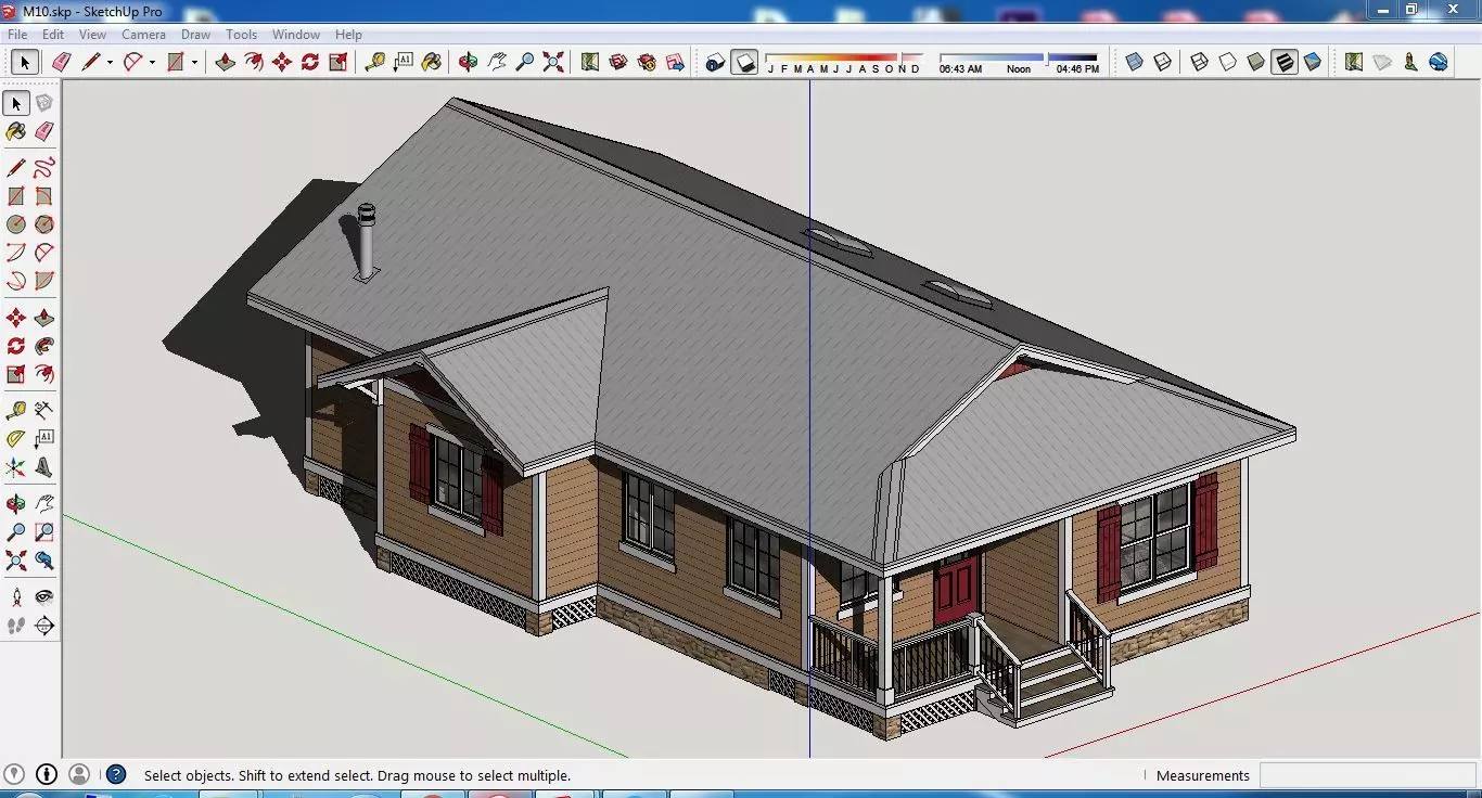 Sketchup Home M10 3D model_0