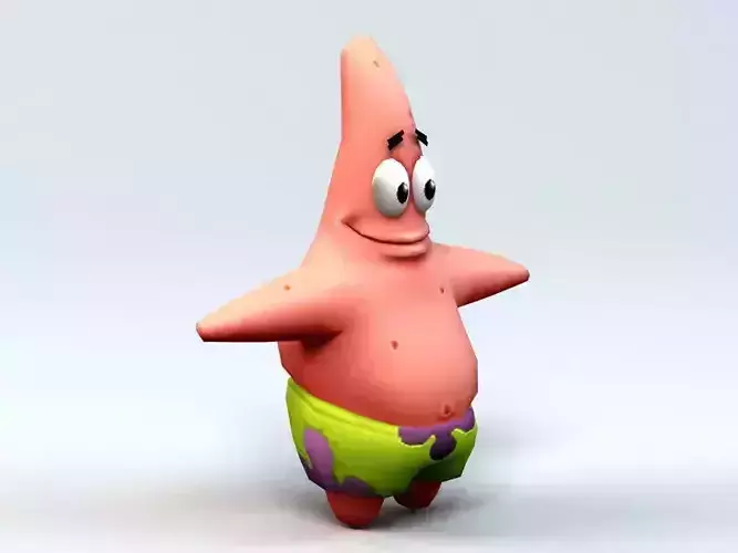 Patrick spongebob squarepants character