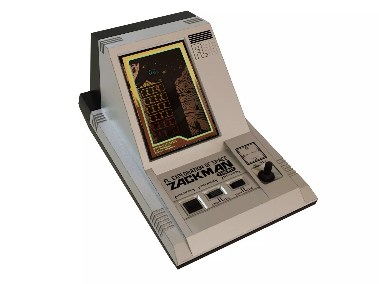 Exploration of Space ZACKMAN The Pit 3D model