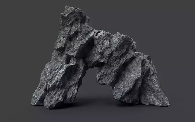 Rock 7-5 Low-poly 3D model
