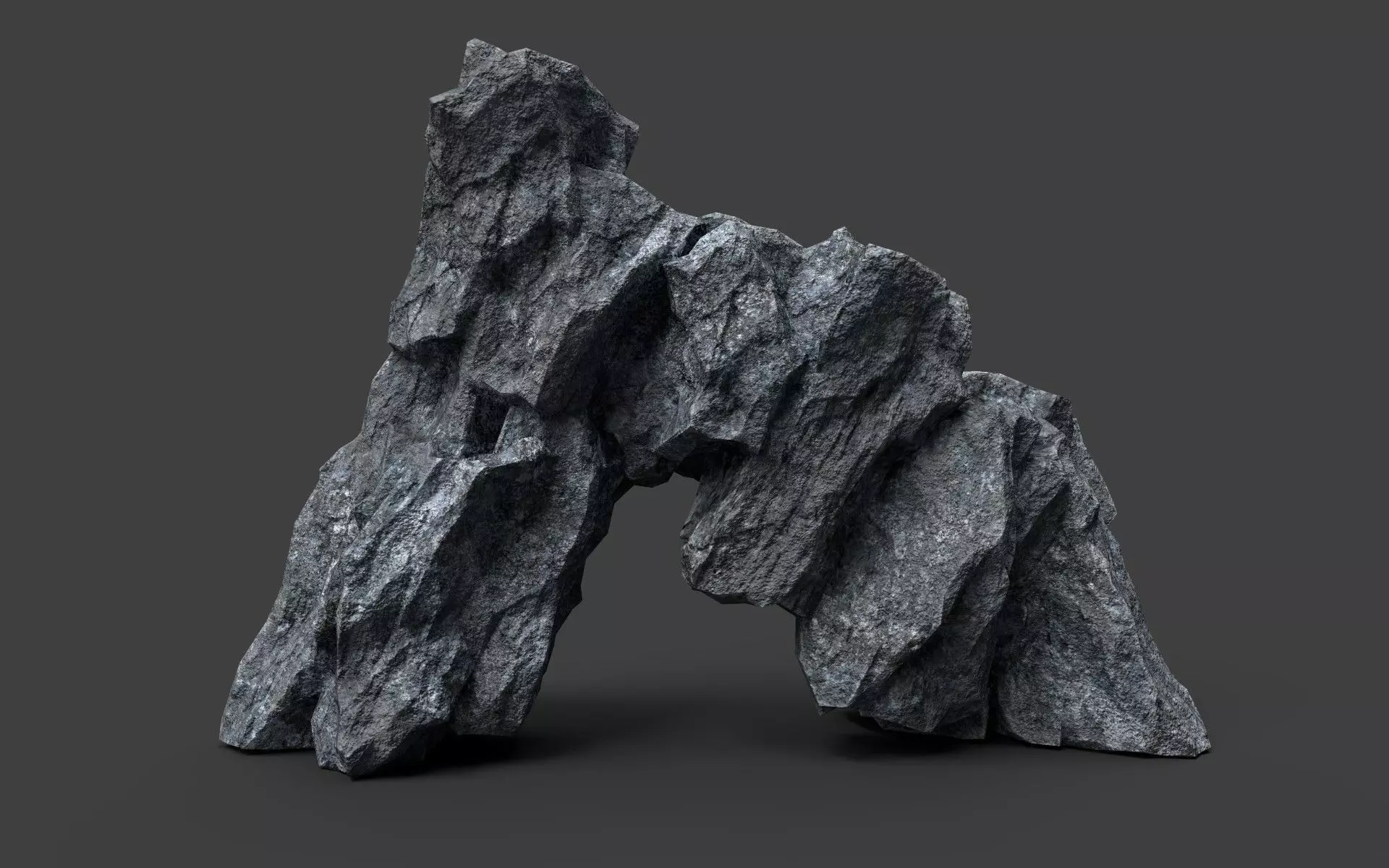Rock 7-5 Low-poly 3D model_0