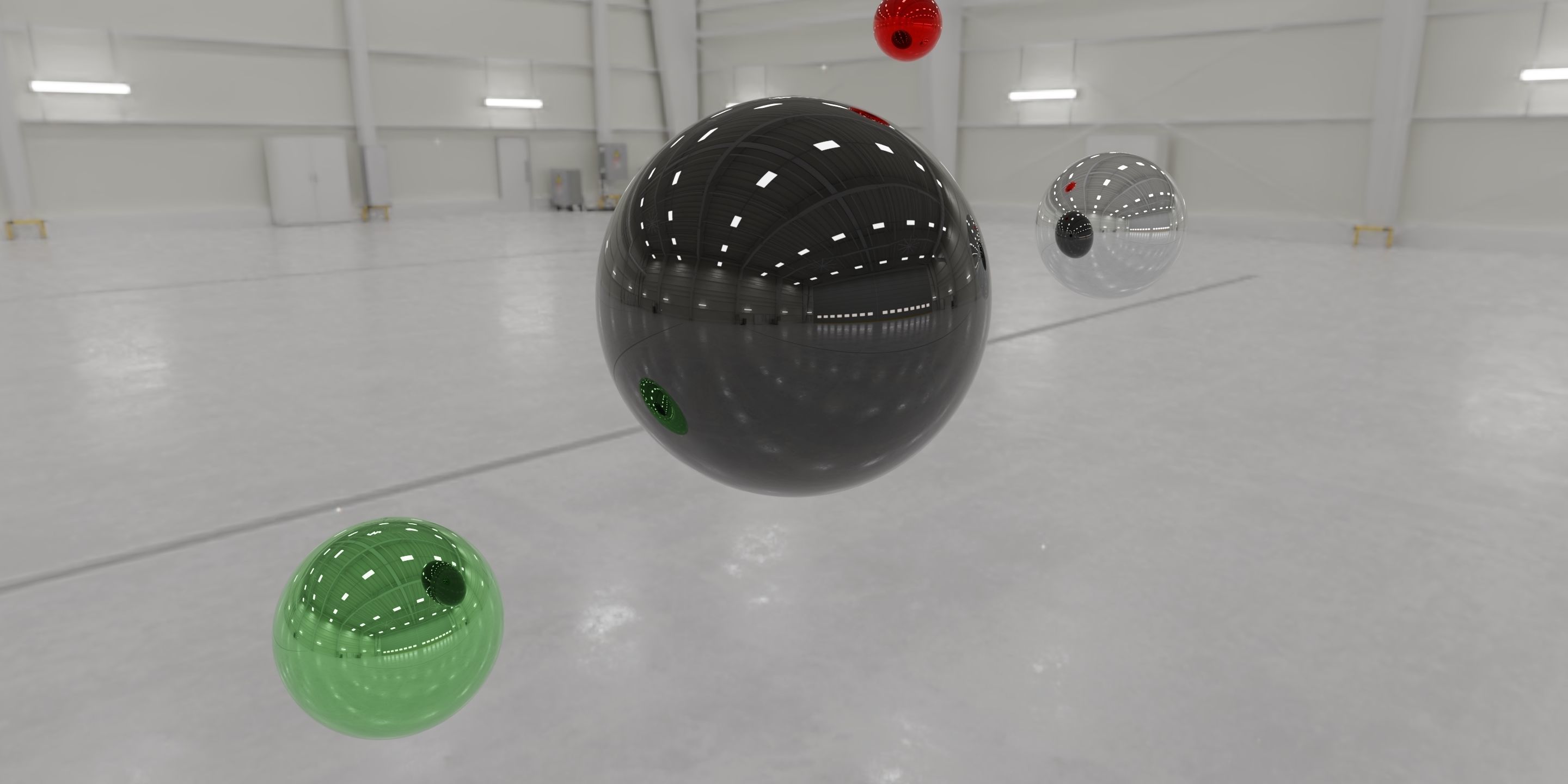 HDRI - Airplane Hangar Interior 1 Texture_8