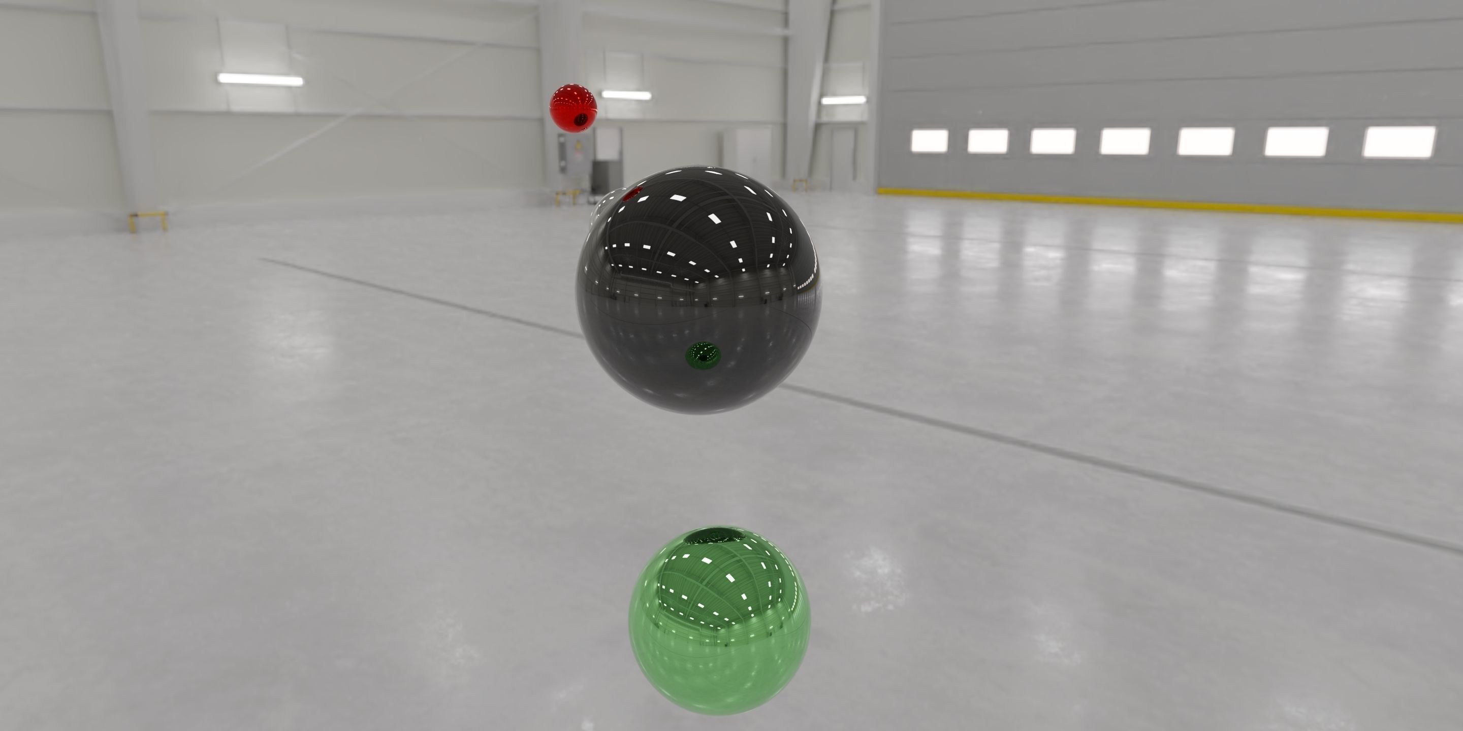 HDRI - Airplane Hangar Interior 1 Texture_6