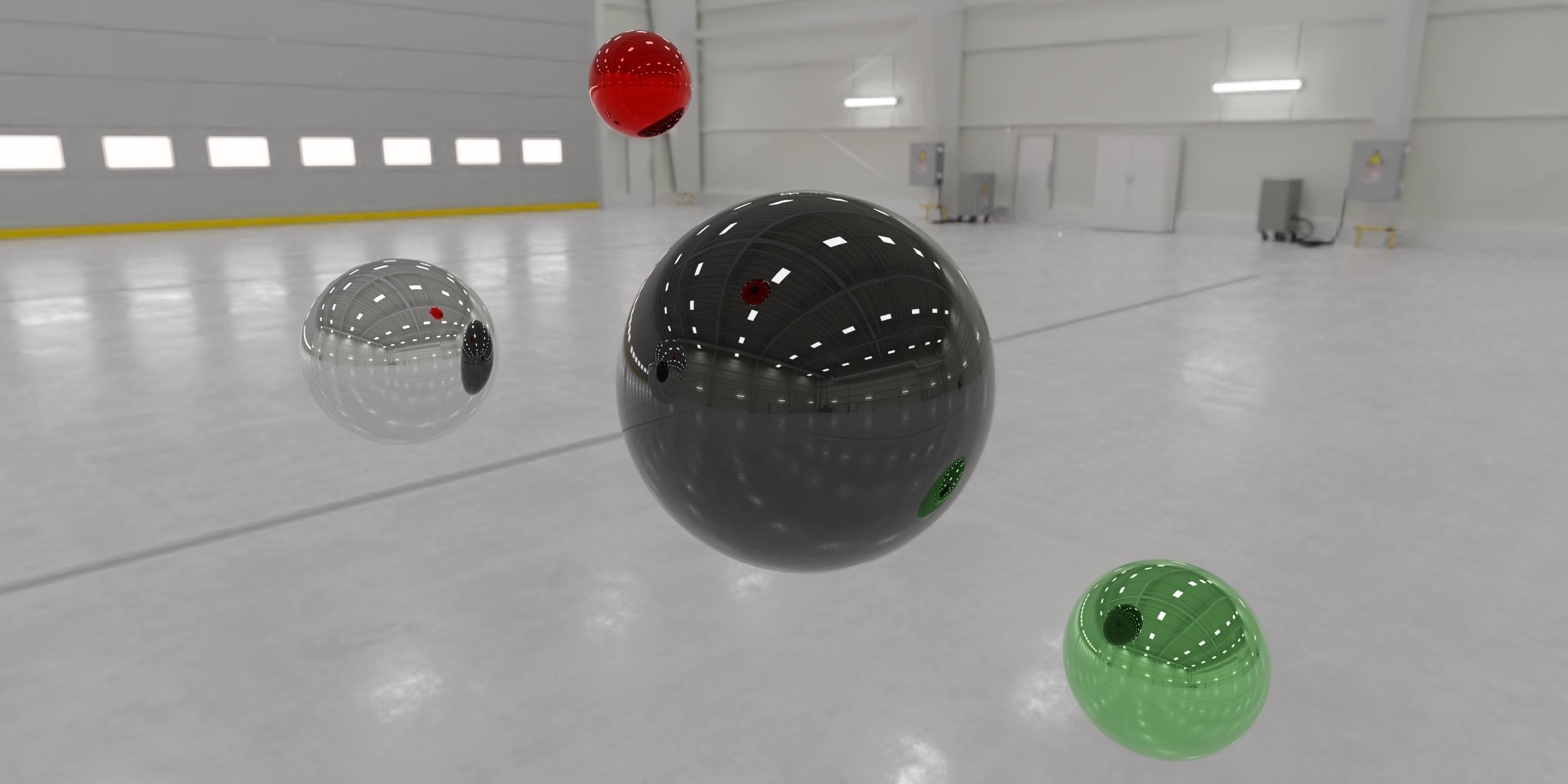 HDRI - Airplane Hangar Interior 1 Texture_4