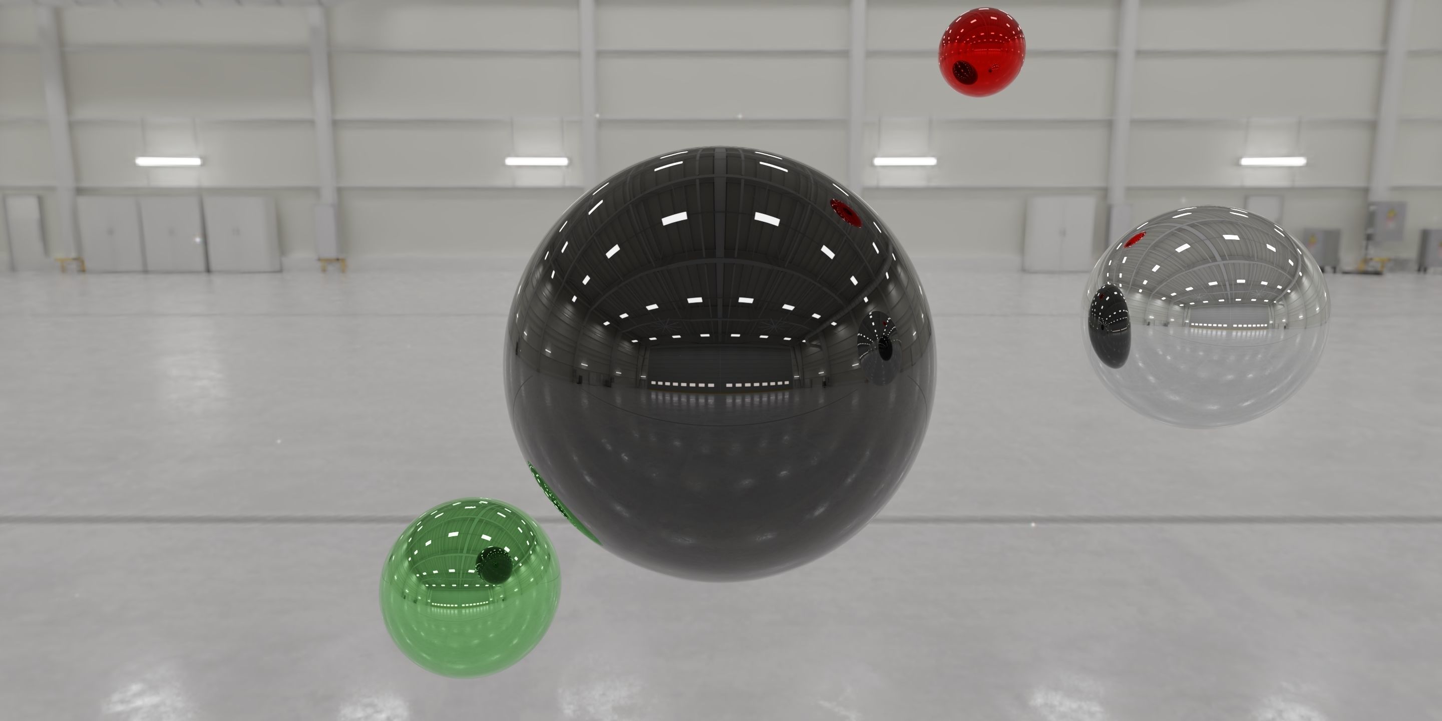 HDRI - Airplane Hangar Interior 1 Texture_1