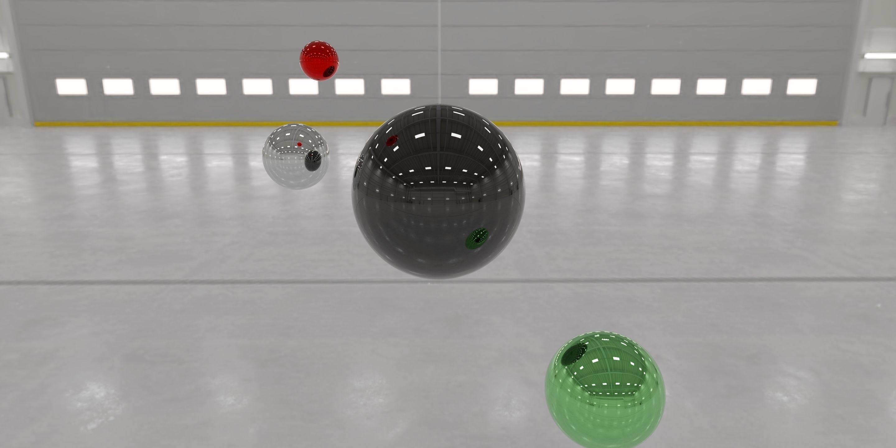 HDRI - Airplane Hangar Interior 1 Texture_5