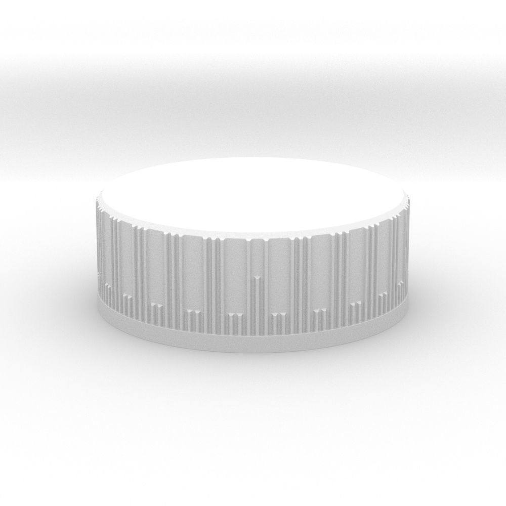 Plastic Coke bottle Screw Cap 3D 3D model_10