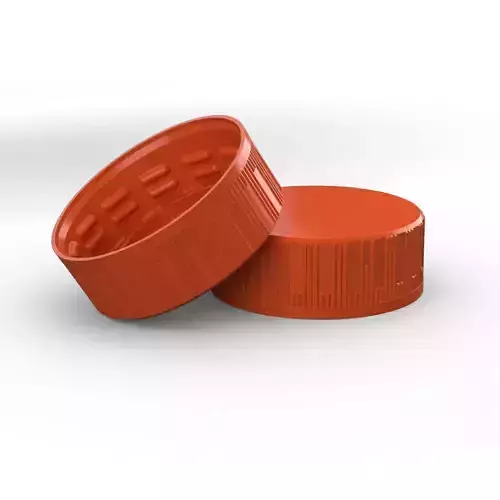 Plastic Coke bottle Screw Cap 3D