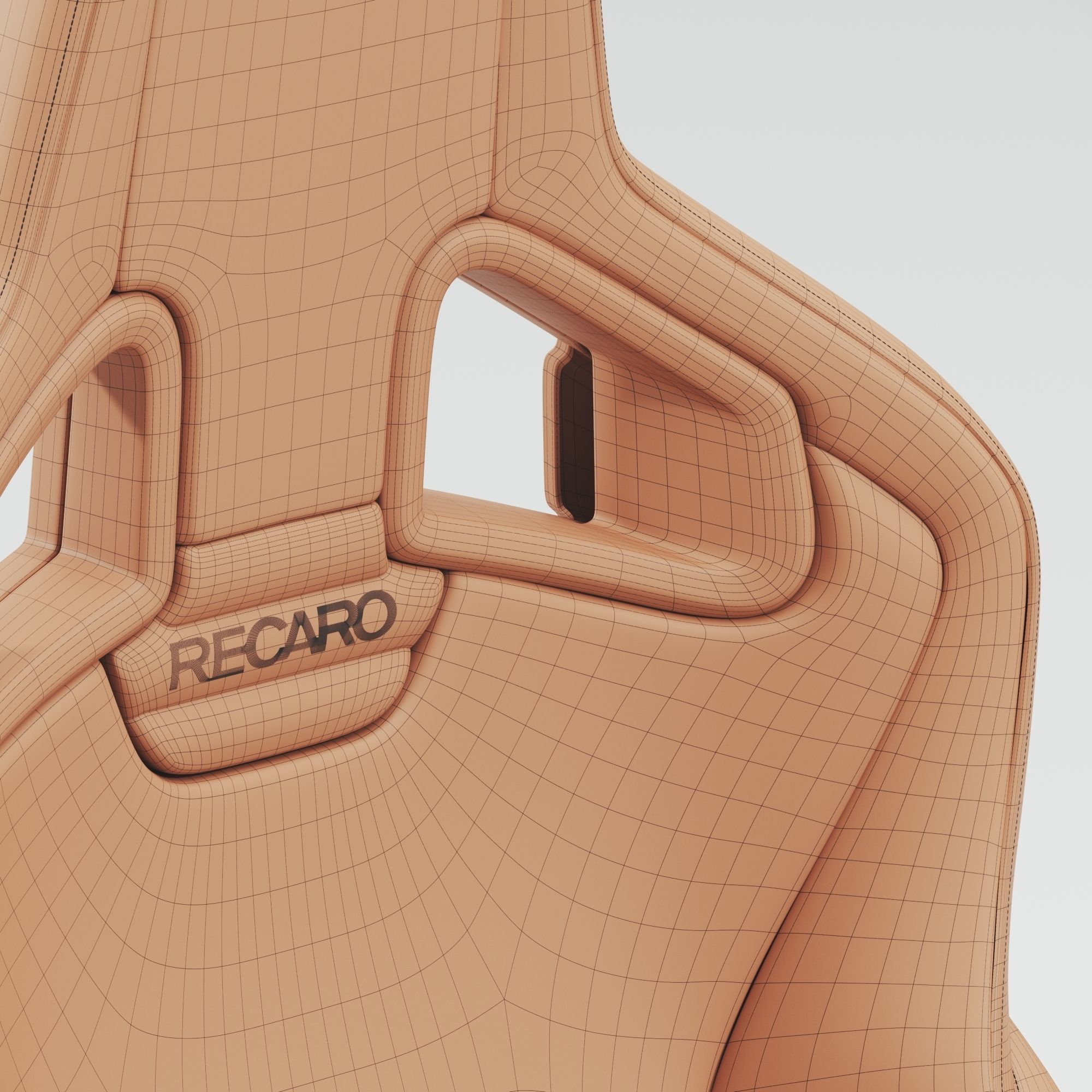 Recaro Sportster CS 3D model_5
