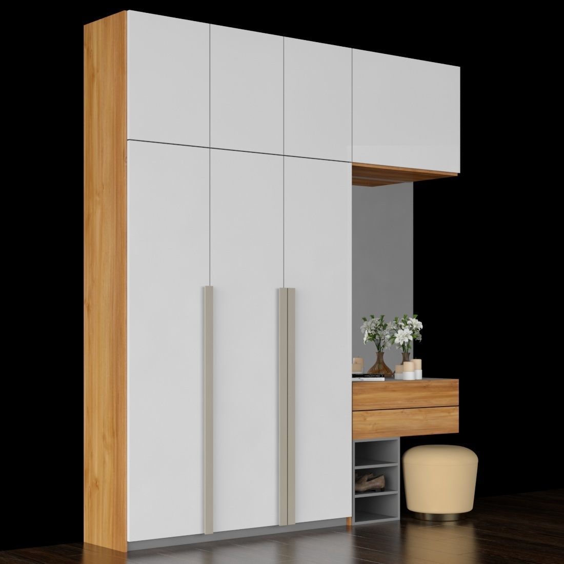hall furniture 010 3D model_1