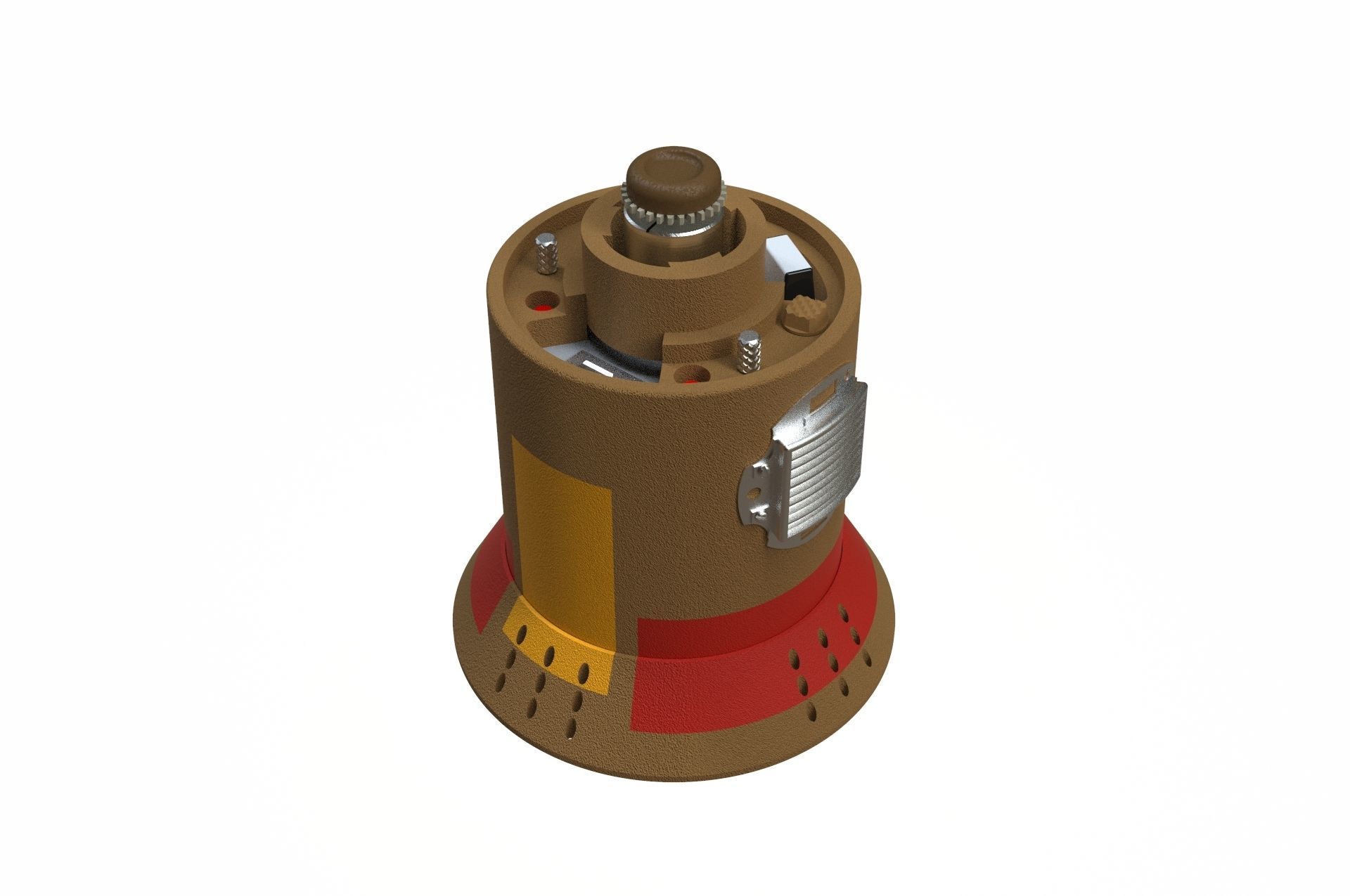 Proton Charge - ROTJ Bunker Bomb 3D print model_5