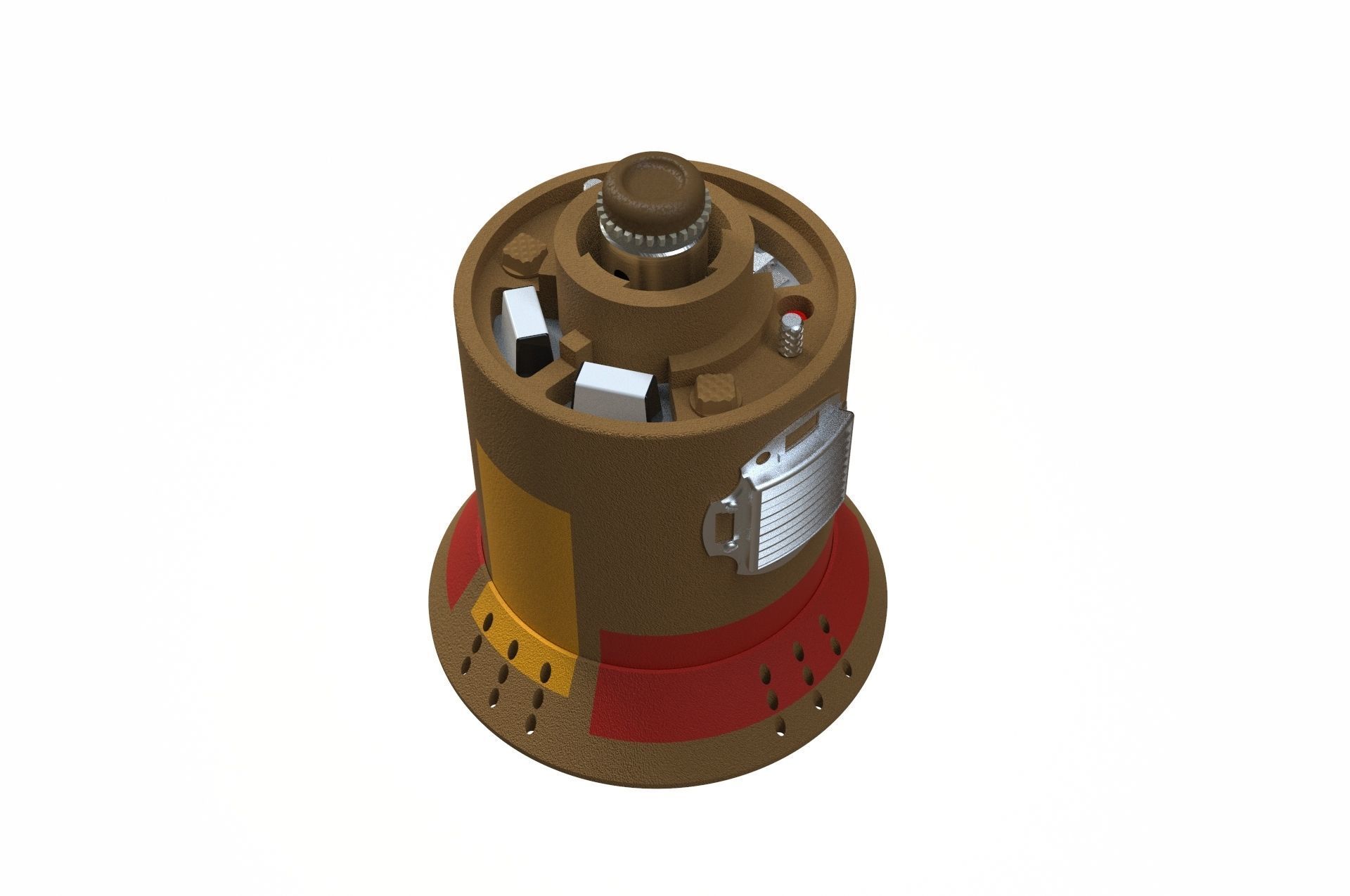 Proton Charge - ROTJ Bunker Bomb 3D print model_8