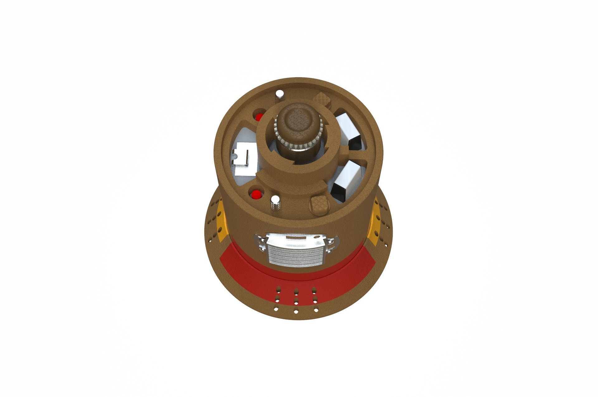Proton Charge - ROTJ Bunker Bomb 3D print model_7