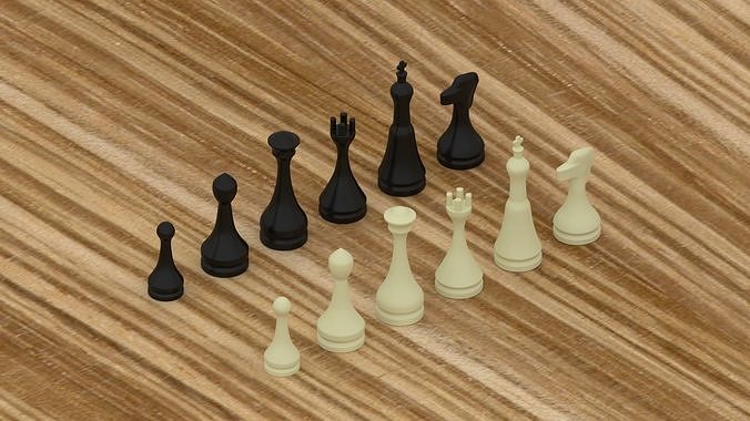 chess for 3d print 3D print model