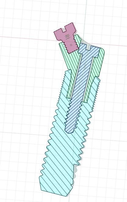 dental implants ready to FEA 3D model_4