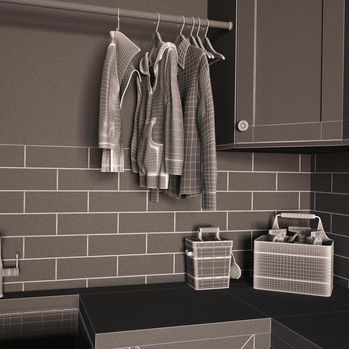 Collection Appliances I Laundry 13 3D model_12