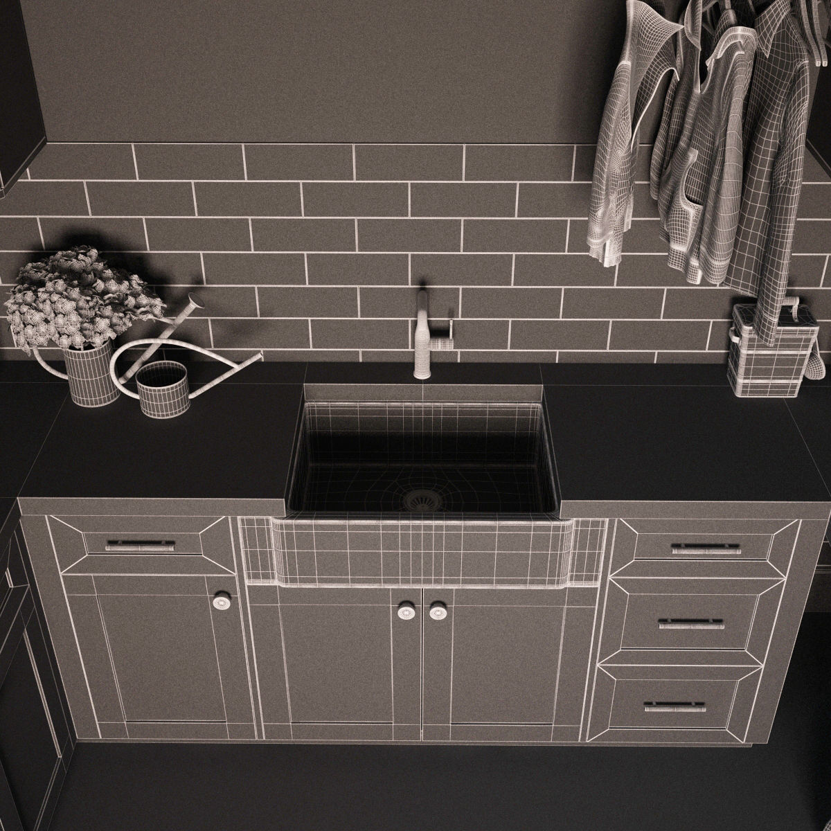 Collection Appliances I Laundry 13 3D model_9