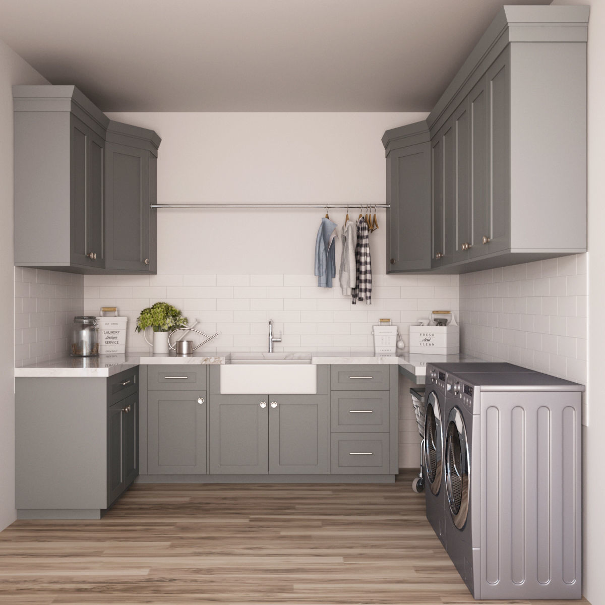 Collection Appliances I Laundry 13 3D model_1