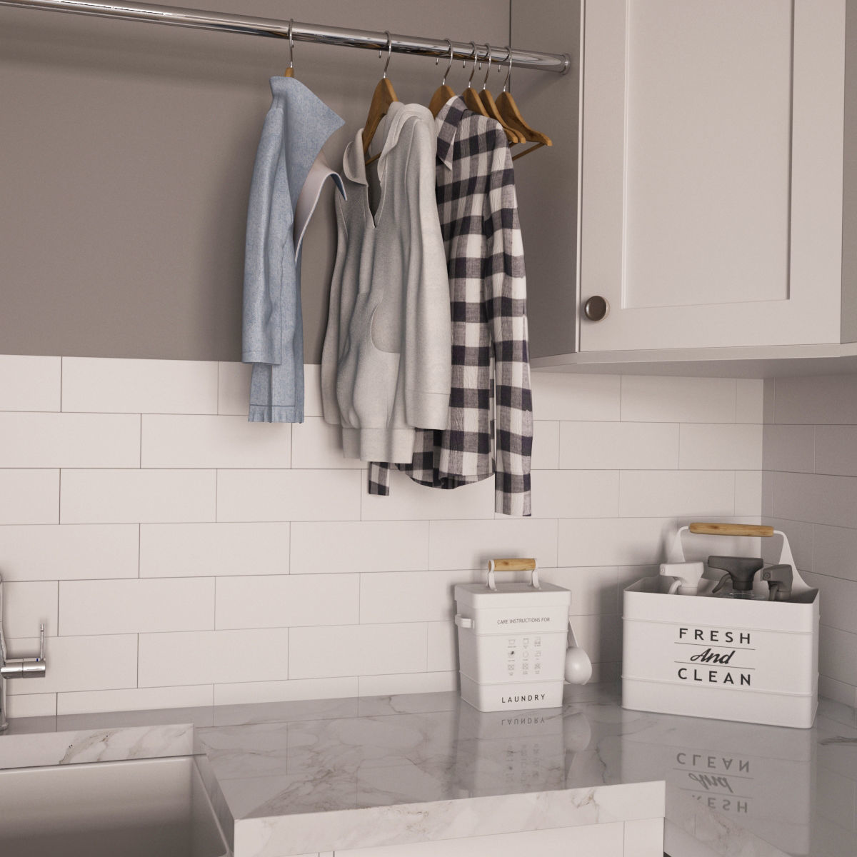 Collection Appliances I Laundry 13 3D model_6