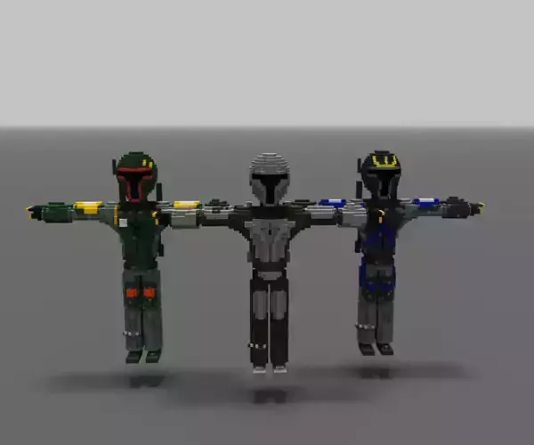 Mandalorian VOXEL Collection STAR WARS