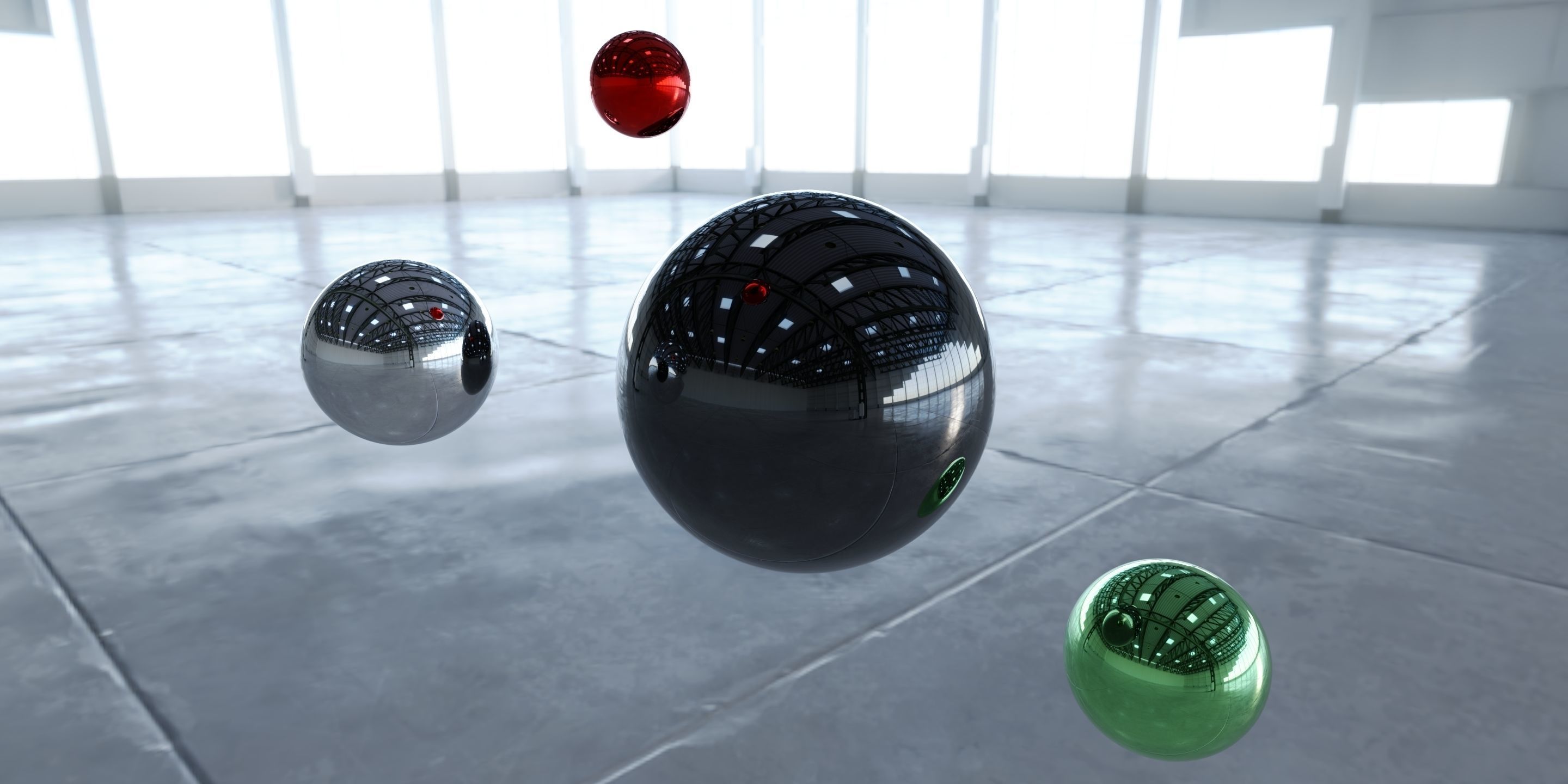 HDRI - Warehouse Interior 4 v1 Texture_4