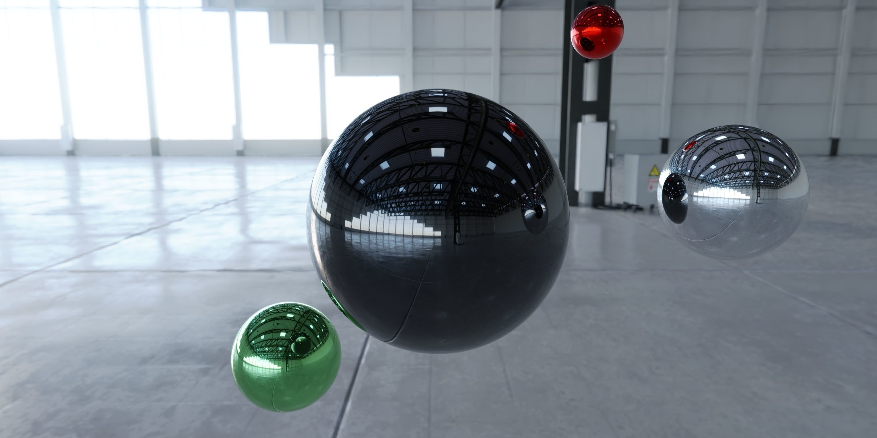 HDRI - Warehouse Interior 4 v1 Texture_1