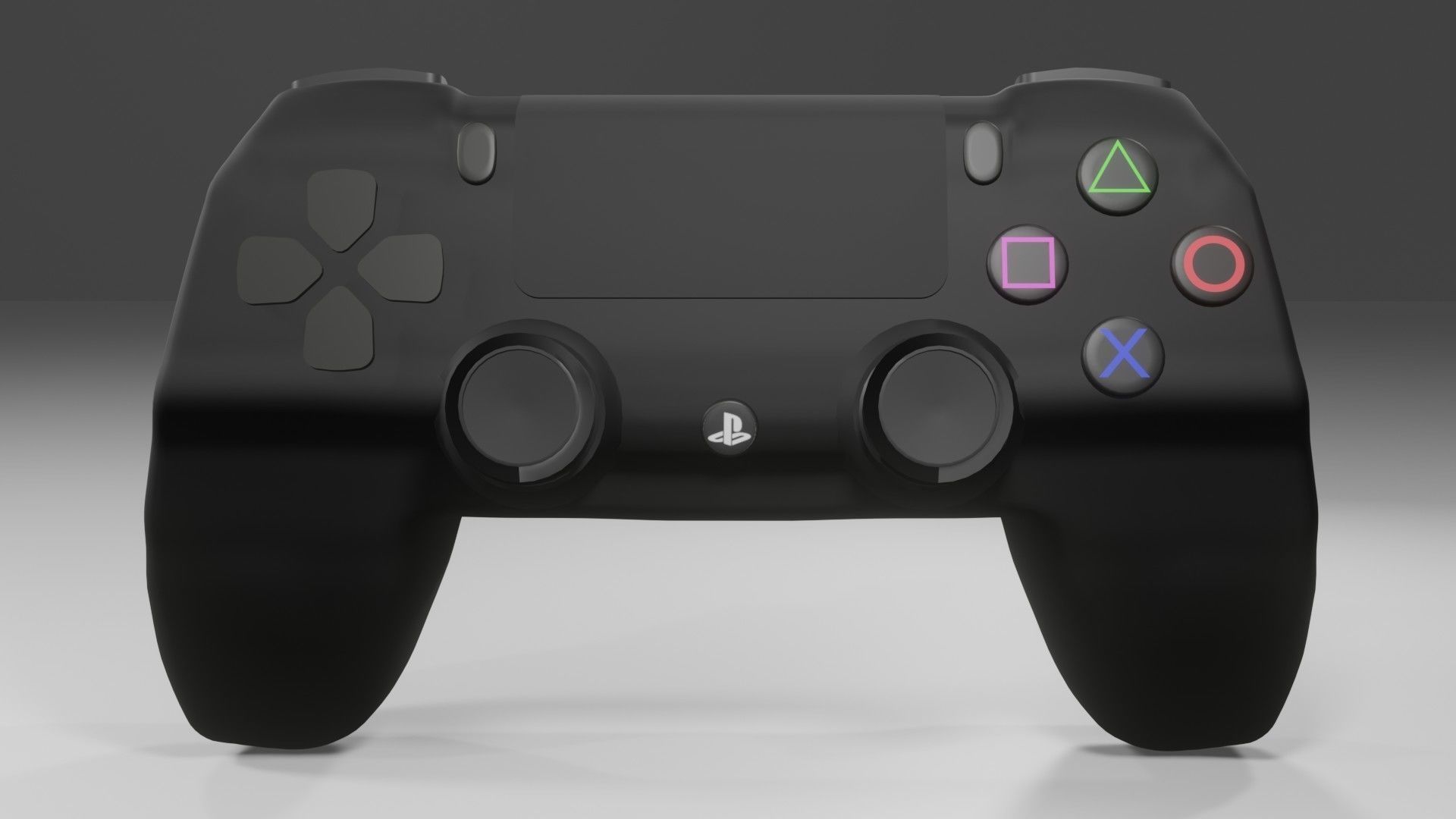 PlayStation Dualshock 4 Wireless Controller - Animation Low-poly 3D model_3