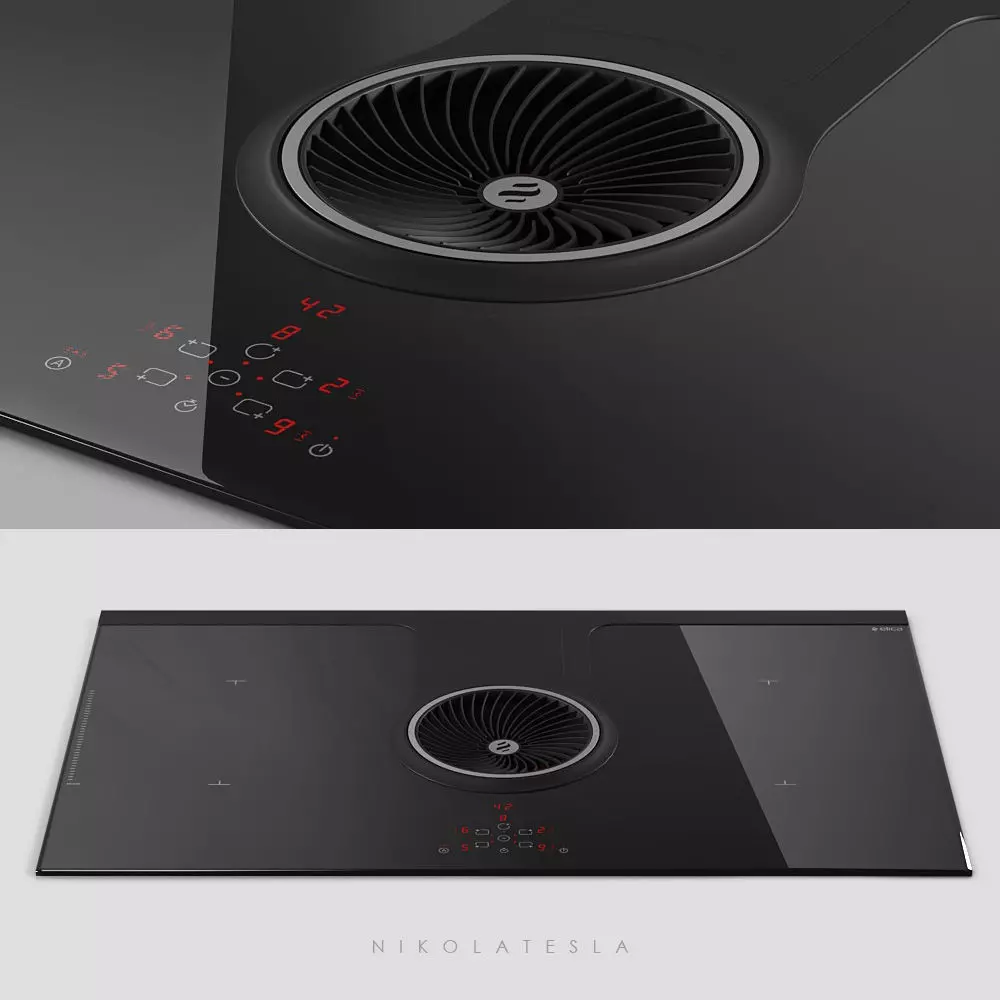 Elica NikolaTesla 3D model_0