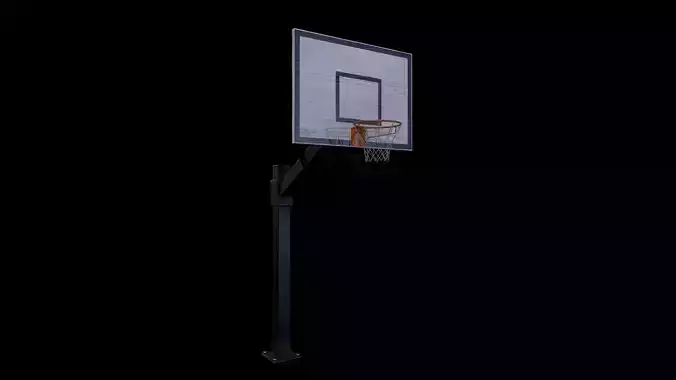 Basketball hoop - Gest Low-poly 3D model