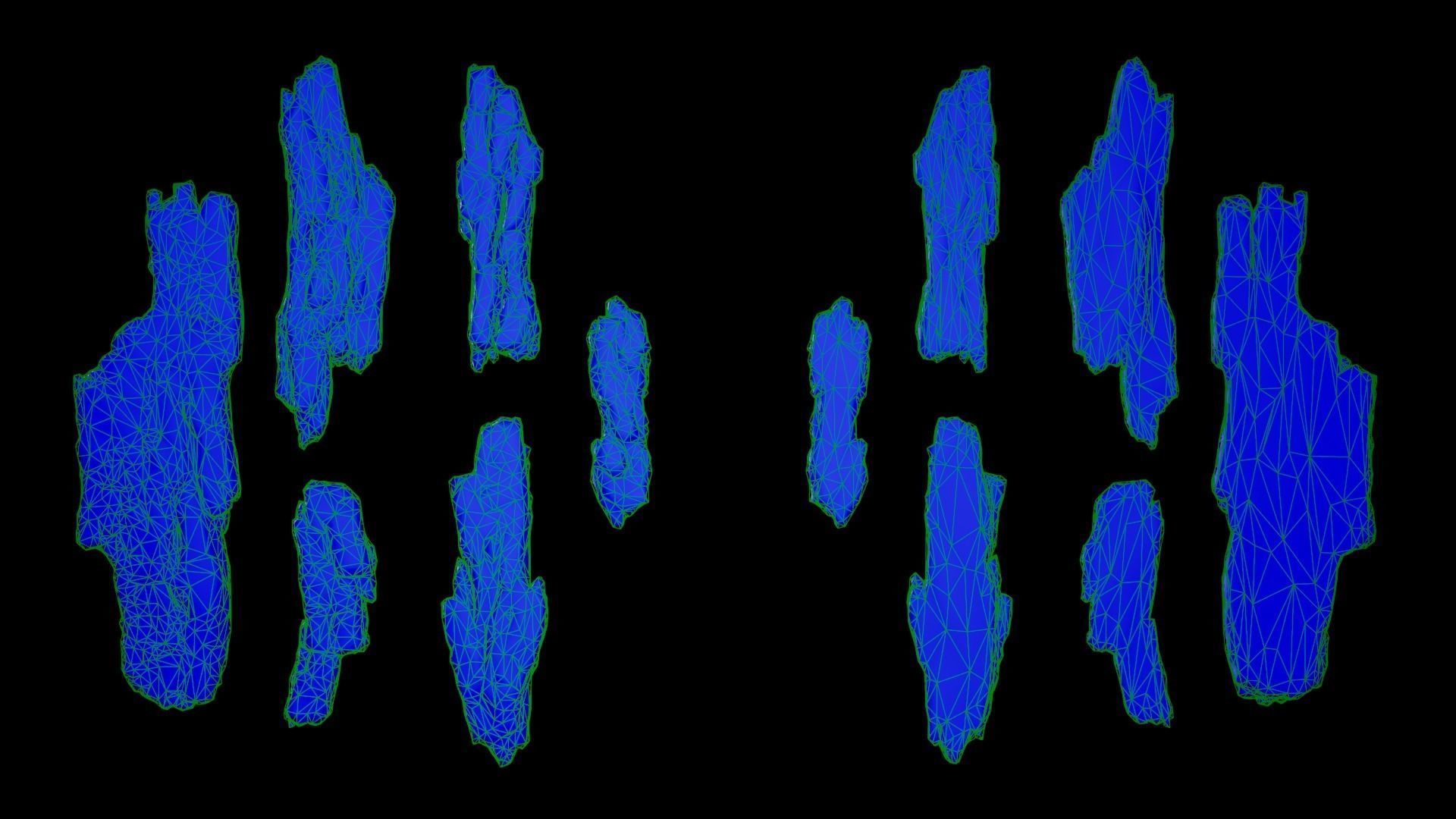 Bark Debris 4K Photoscanned Low-poly 3D model_7