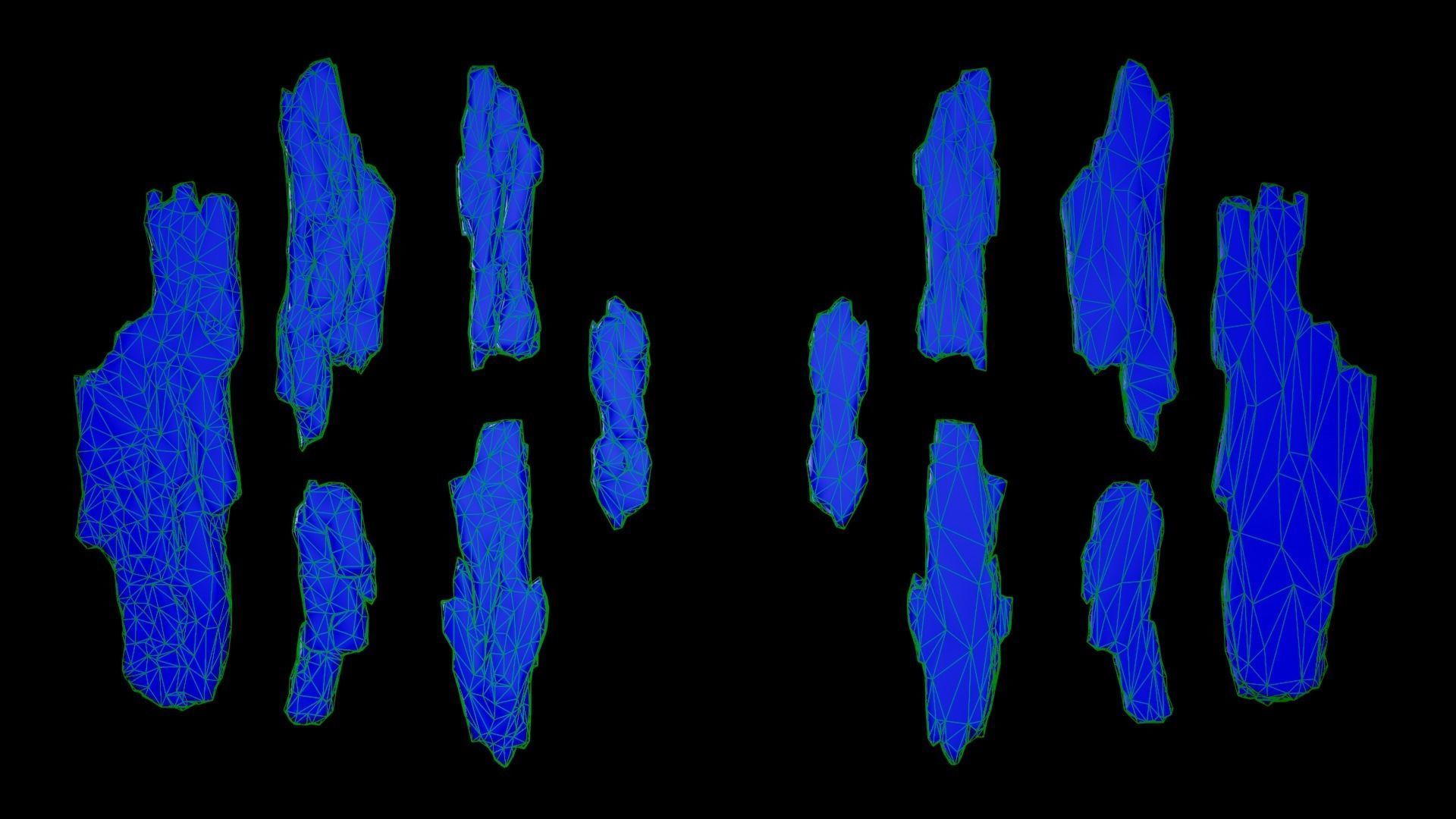 Bark Debris 4K Photoscanned Low-poly 3D model_8