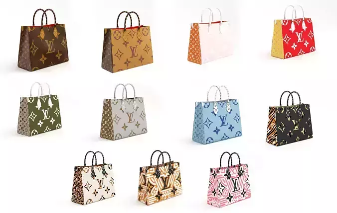 Louis Vuitton Leather Bag Collection