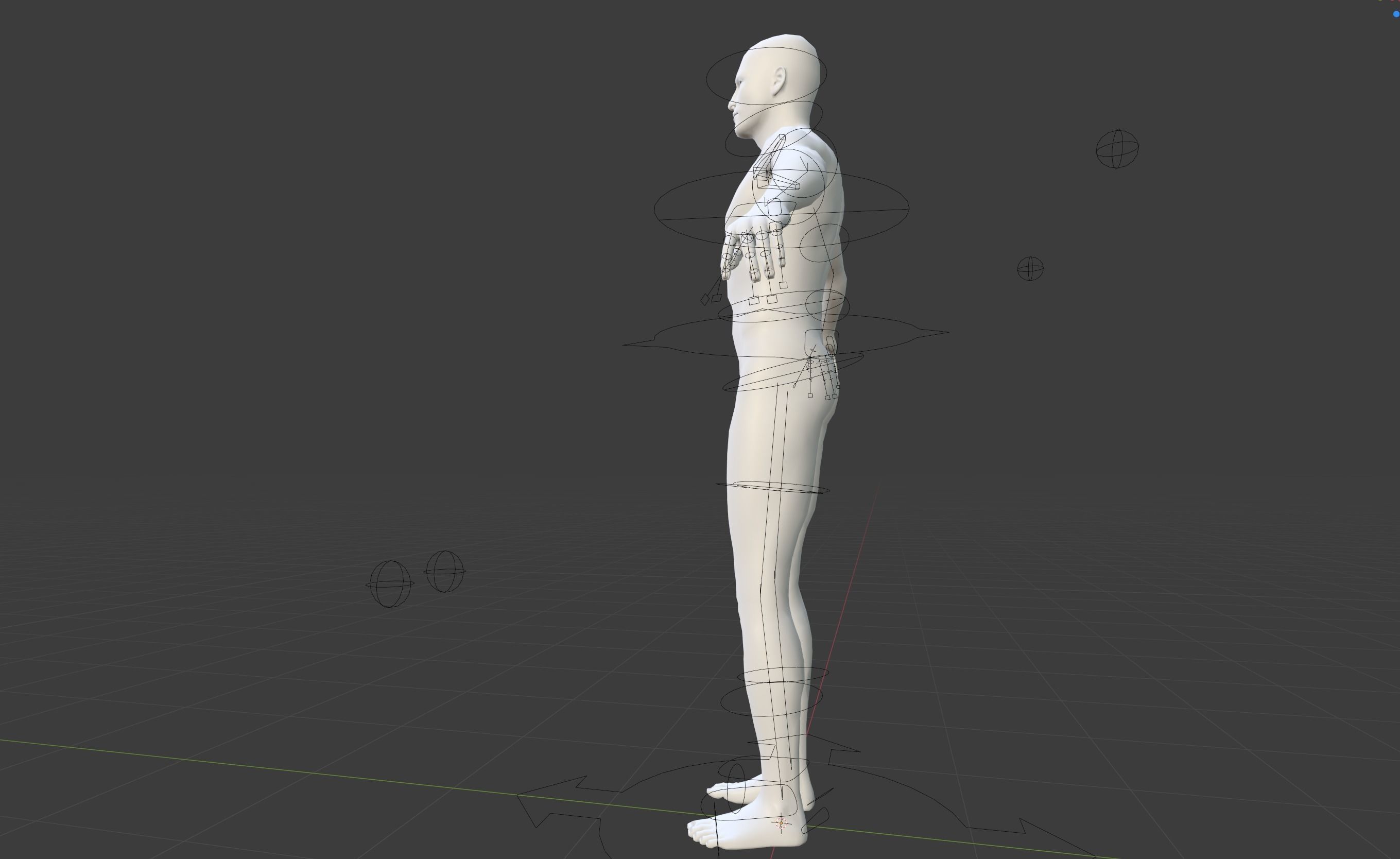 Male Base Mesh 7k  faces 3D model_4