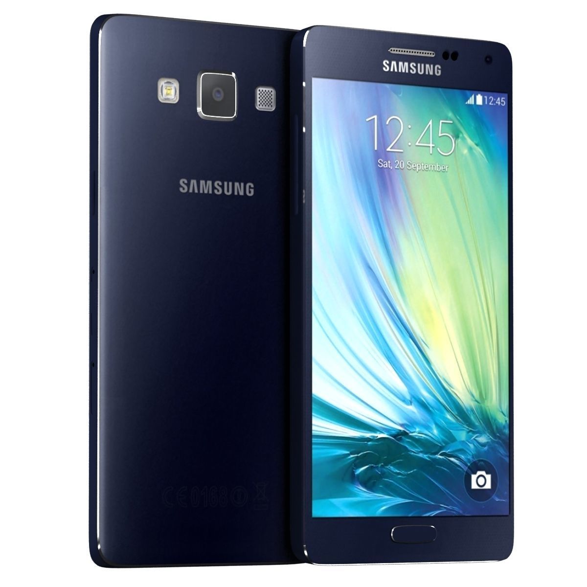 Samsung Galaxy A7 Black 3D model_1
