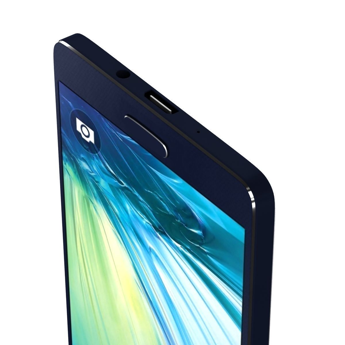 Samsung Galaxy A7 Black 3D model_7