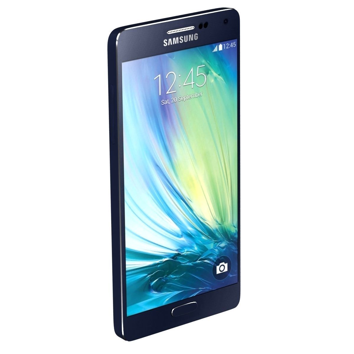 Samsung Galaxy A7 Black 3D model_2