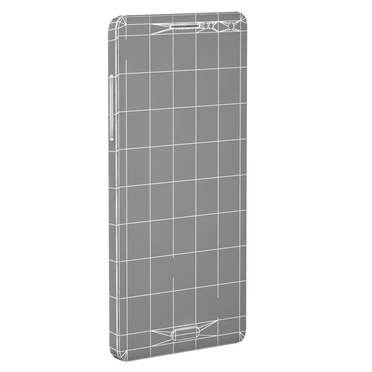 Samsung Galaxy A7 Black 3D model_11