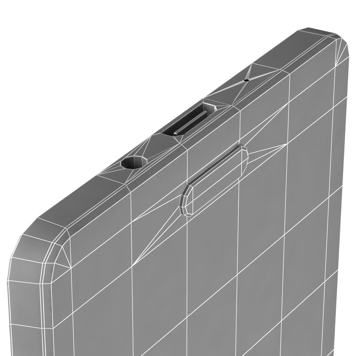 Samsung Galaxy A7 Black 3D model_17