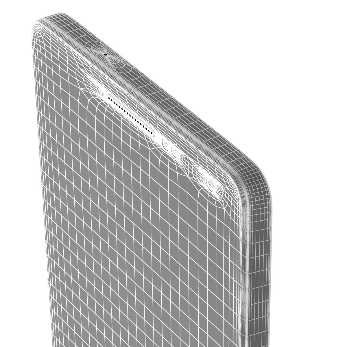 Samsung Galaxy A7 Black 3D model_14