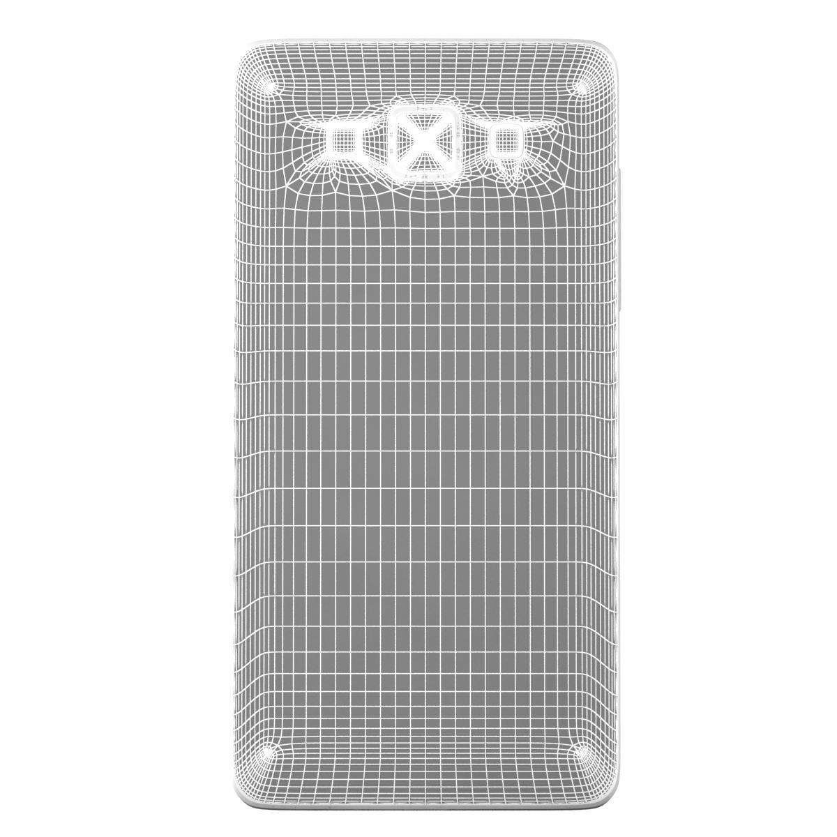 Samsung Galaxy A7 Black 3D model_16
