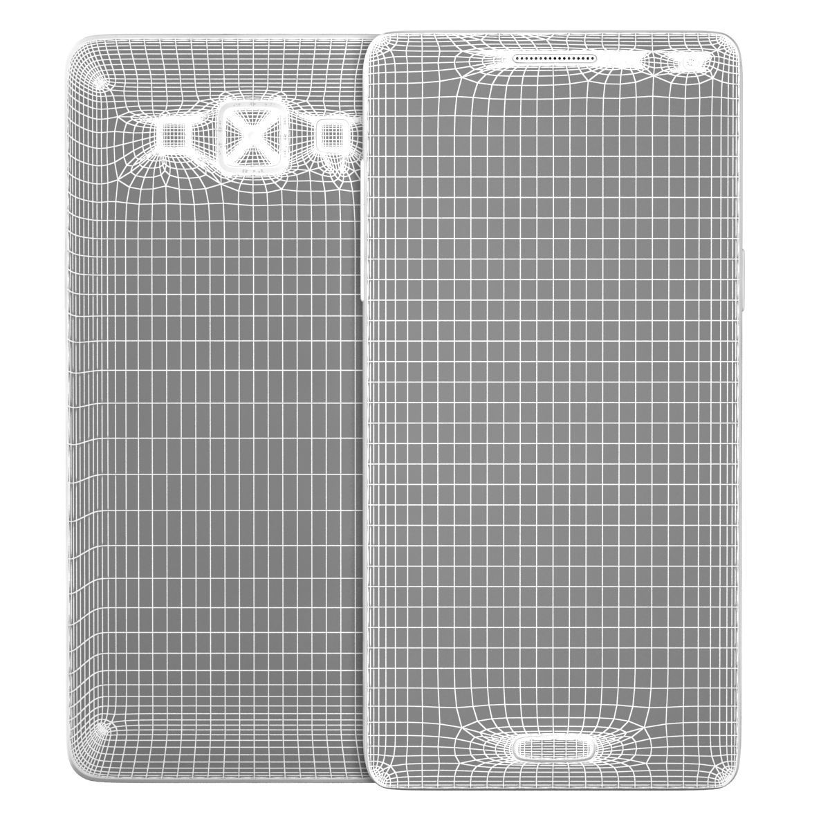 Samsung Galaxy A7 Black 3D model_10