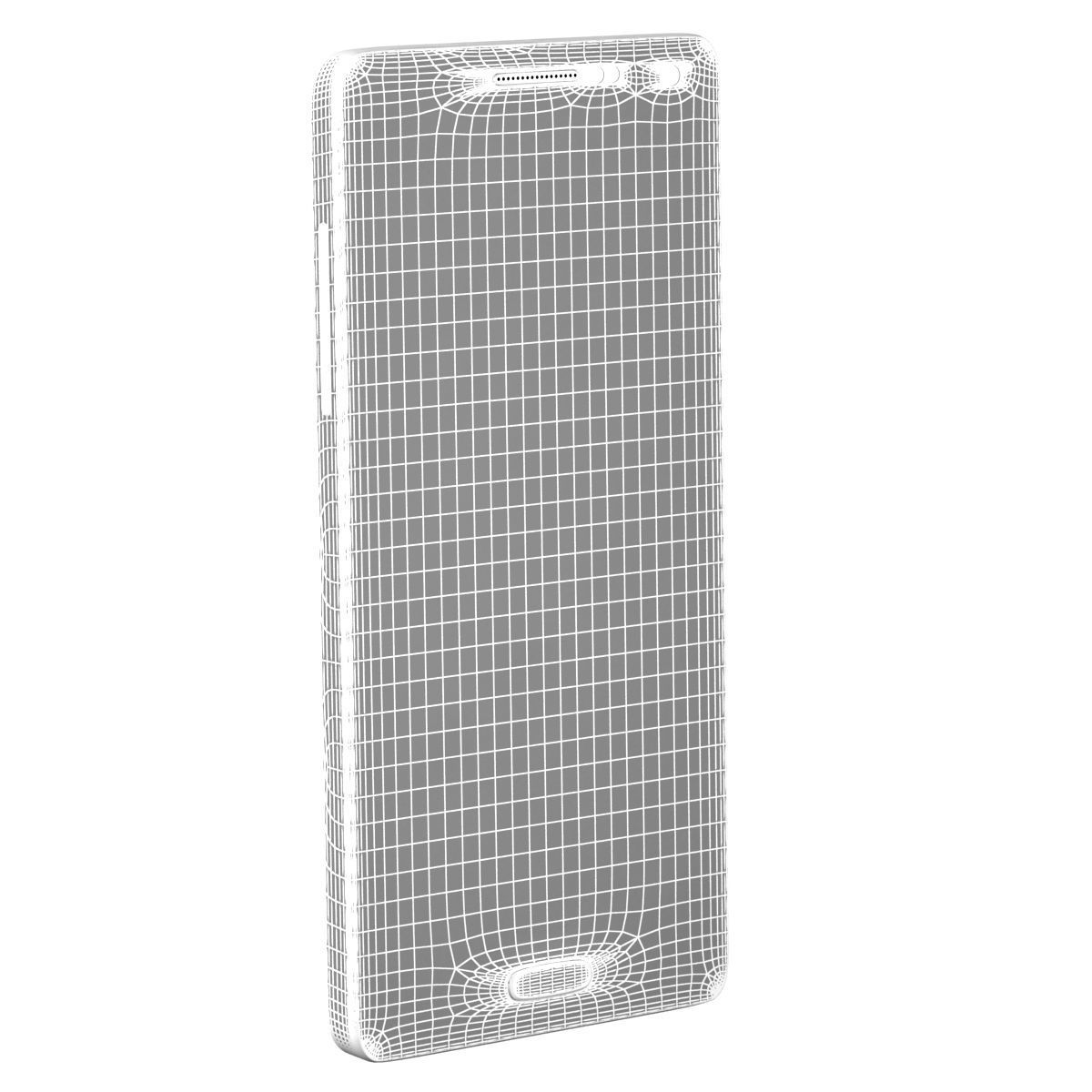 Samsung Galaxy A7 Black 3D model_12